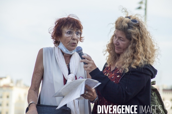 Rassemblement pour la journée de la paix à Marseille