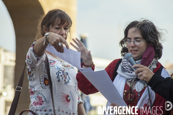 Rassemblement pour la journée de la paix à Marseille