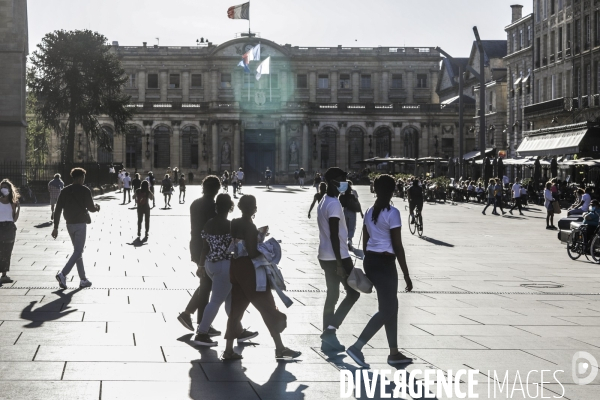 Place de l Hotel de Ville de Bordeaux.