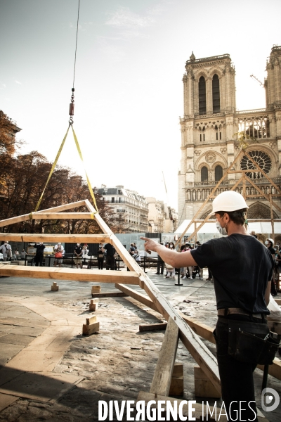 Reconstruction de Notre-Dame de Paris