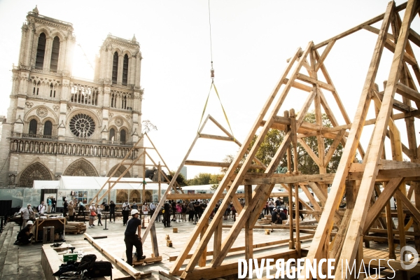 Reconstruction de Notre-Dame de Paris