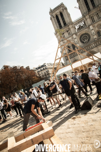 Reconstruction de Notre-Dame de Paris