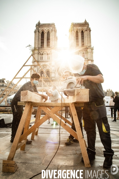 Reconstruction de Notre-Dame de Paris