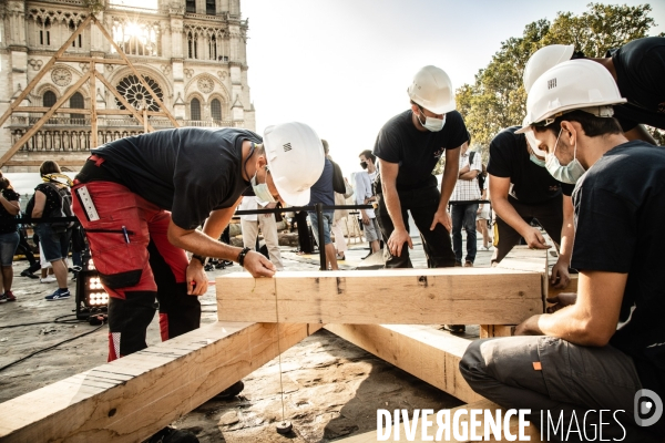 Reconstruction de Notre-Dame de Paris