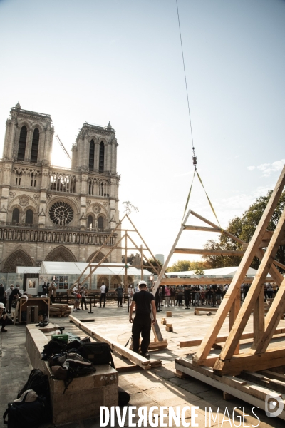 Reconstruction de Notre-Dame de Paris