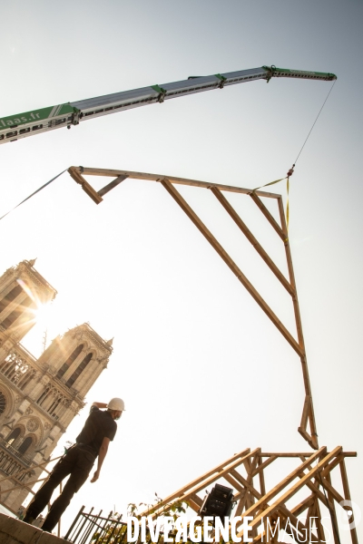 Reconstruction de Notre-Dame de Paris