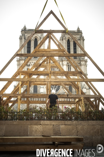 Reconstruction de Notre-Dame de Paris