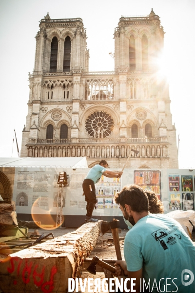 Reconstruction de Notre-Dame de Paris