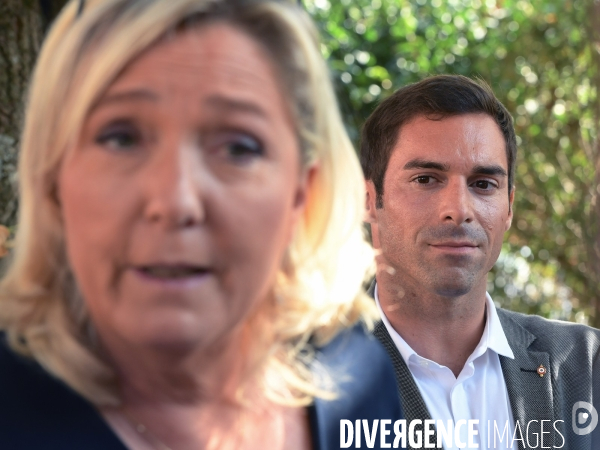 Marine Le Pen avec Julien Odoul