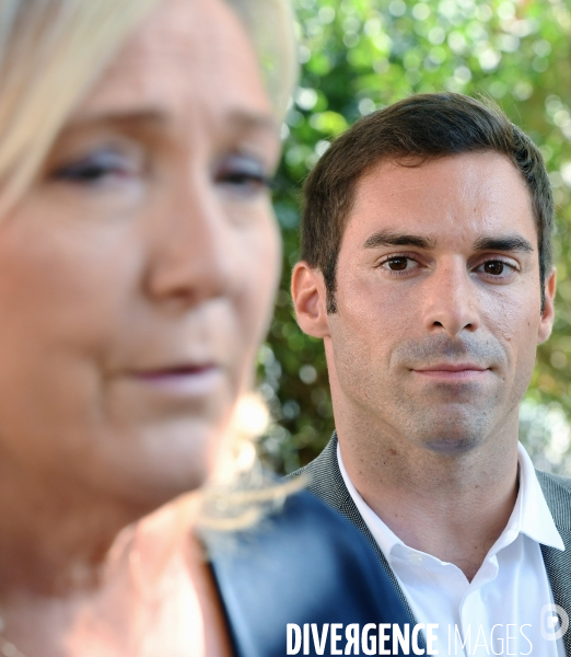 Marine Le Pen avec Julien Odoul