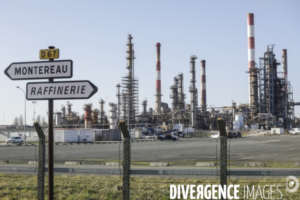 Raffinerie de Grandpuits en Seine-et-Marne