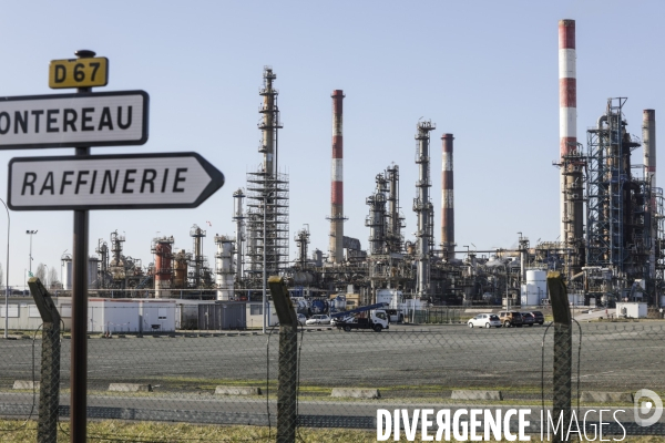 Raffinerie de Grandpuits en Seine-et-Marne