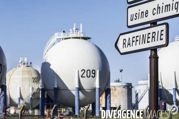 Raffinerie de Grandpuits en Seine-et-Marne
