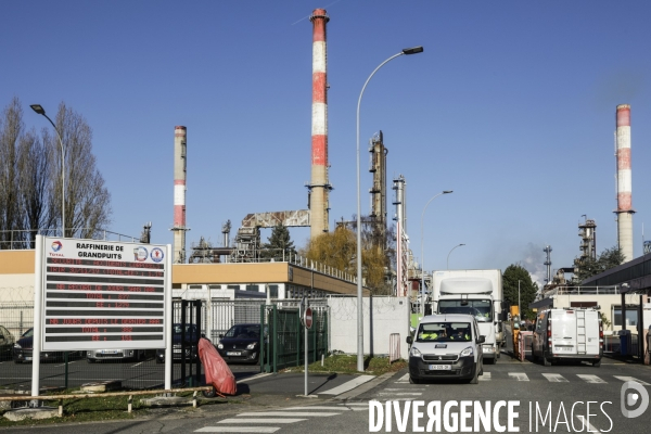 Raffinerie de Grandpuits en Seine-et-Marne
