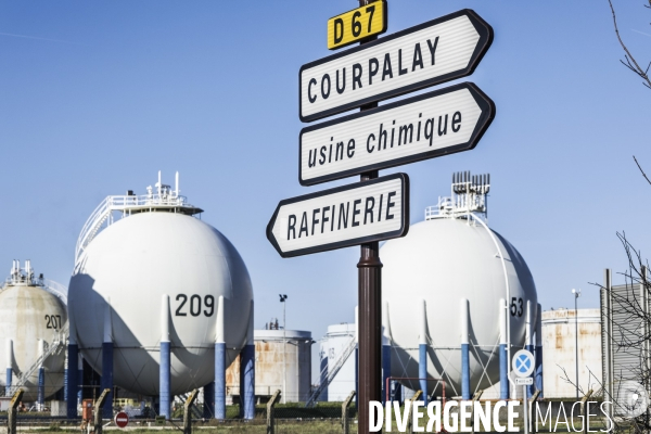 Raffinerie de Grandpuits en Seine-et-Marne