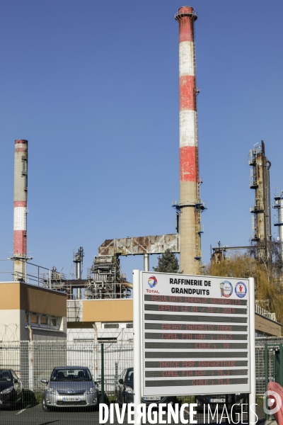 Raffinerie de Grandpuits en Seine-et-Marne