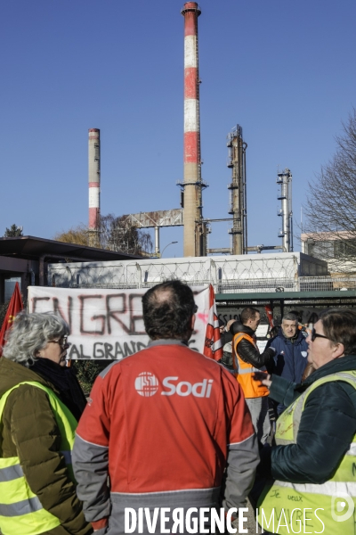 Raffinerie de Grandpuits en Seine-et-Marne