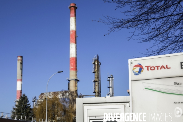 Raffinerie de Grandpuits en Seine-et-Marne