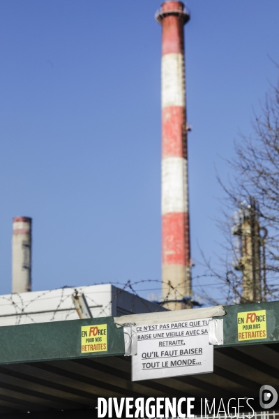 Raffinerie de Grandpuits en Seine-et-Marne