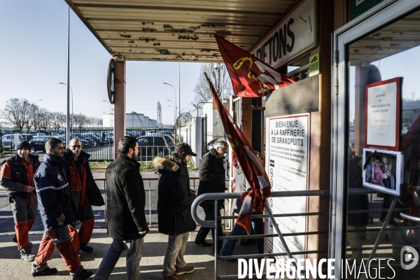 Raffinerie de Grandpuits en Seine-et-Marne