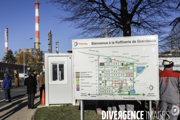 Raffinerie de Grandpuits en Seine-et-Marne