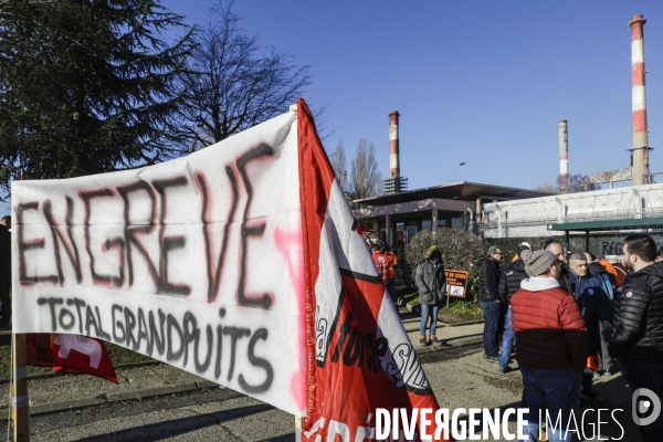 Raffinerie de Grandpuits en Seine-et-Marne