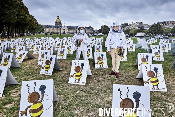 Manifestation Abeilles contre les néonicotinoïdes en France