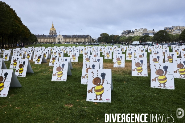 Manifestation Abeilles contre les néonicotinoïdes en France