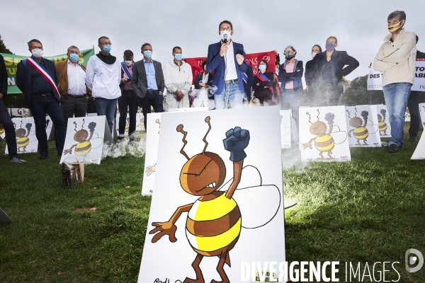 Manifestation Abeilles contre les néonicotinoïdes en France