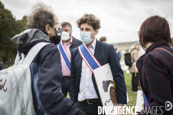 Manifestation contre la réintroduction temporaire des néonicotinoïdes