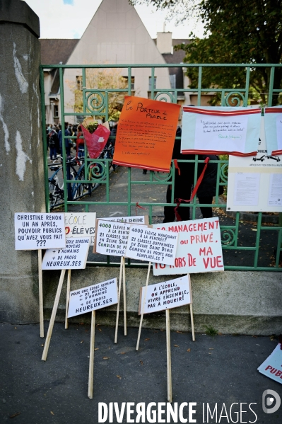 Marche blanche en hommage à christine renon