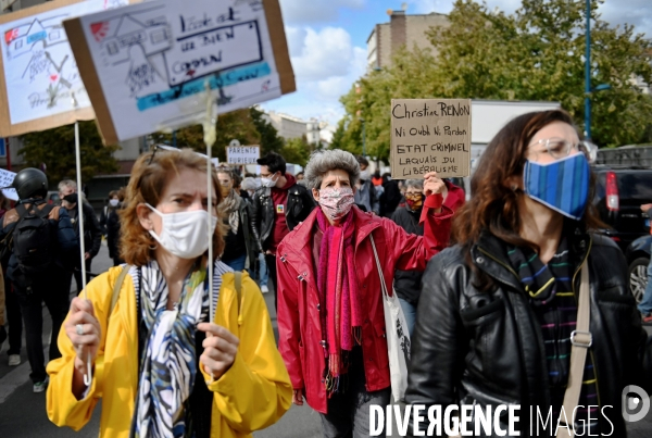 Marche blanche en hommage à christine renon