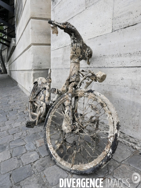 Vélos trottinettes :  épaves, carcasses, négligence. Scooter bikes: wrecks, carcasses, neglect.
