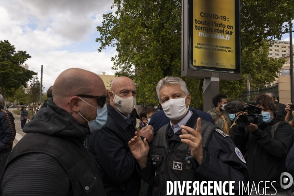 Olivier Veran à la Timone