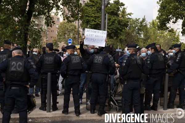 Olivier Veran à la Timone