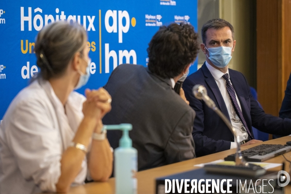 Olivier Véran à Marseille