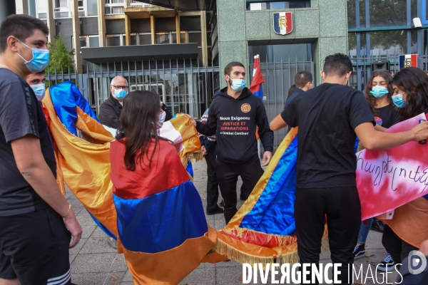Conflit du Haut-Karabagh : Manifestation en soutien à la république d Artsakh