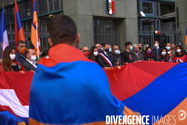 Conflit du Haut-Karabagh : Manifestation en soutien à la république d Artsakh