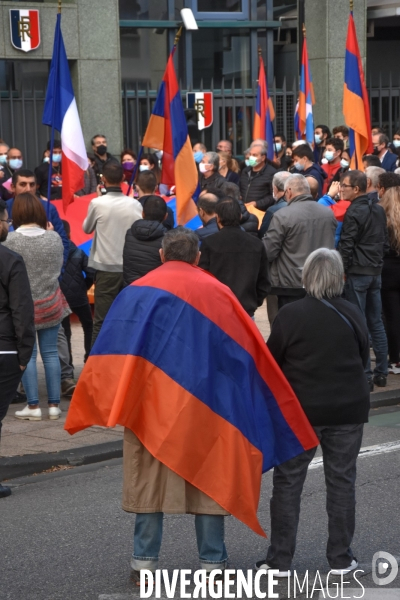 Conflit du Haut-Karabagh : Manifestation en soutien à la république d Artsakh