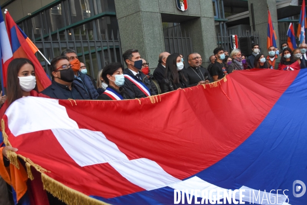 Conflit du Haut-Karabagh : Manifestation en soutien à la république d Artsakh
