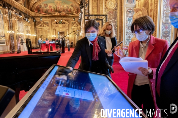 Soirée électorale au Sénat