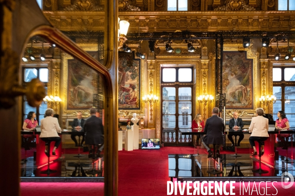Soirée électorale au Sénat