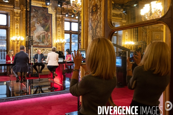Soirée électorale au Sénat