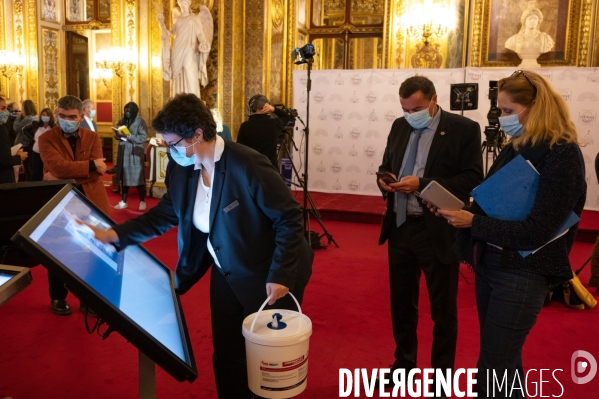 Soirée électorale au Sénat