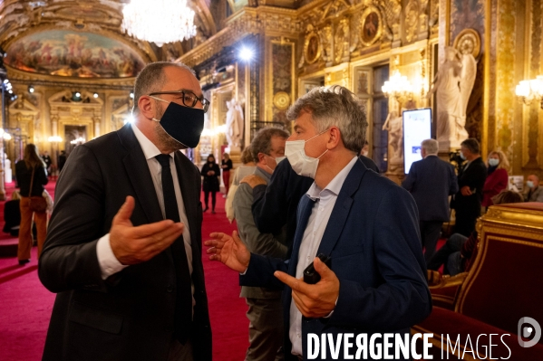 Soirée électorale au Sénat