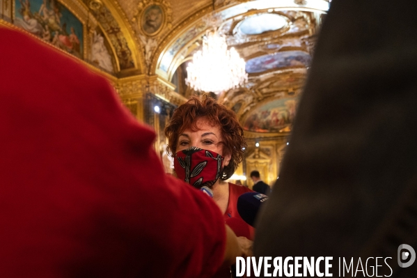 Soirée électorale au Sénat