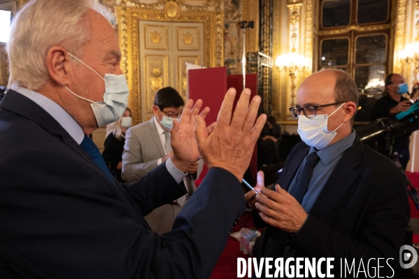 Soirée électorale au Sénat