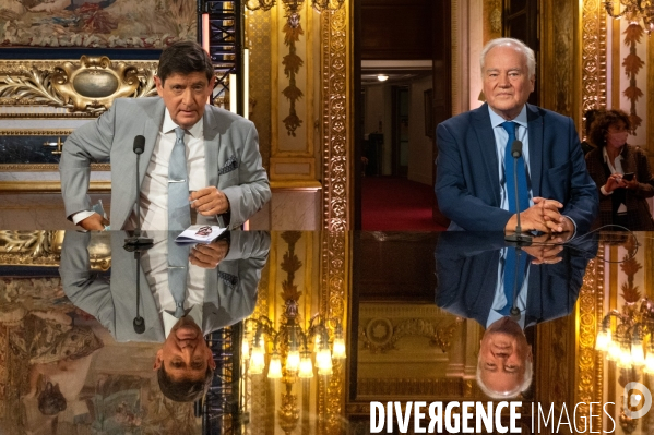 Soirée électorale au Sénat