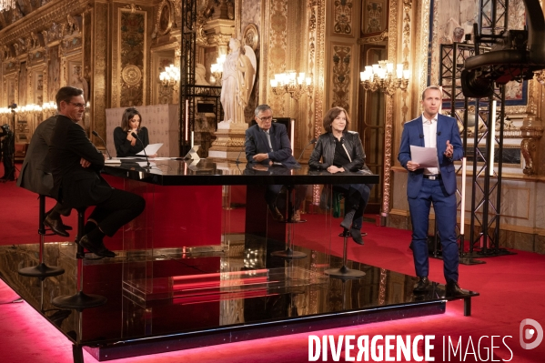 Soirée électorale au Sénat