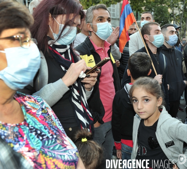 Manifestation pour le Haut-Karabagh